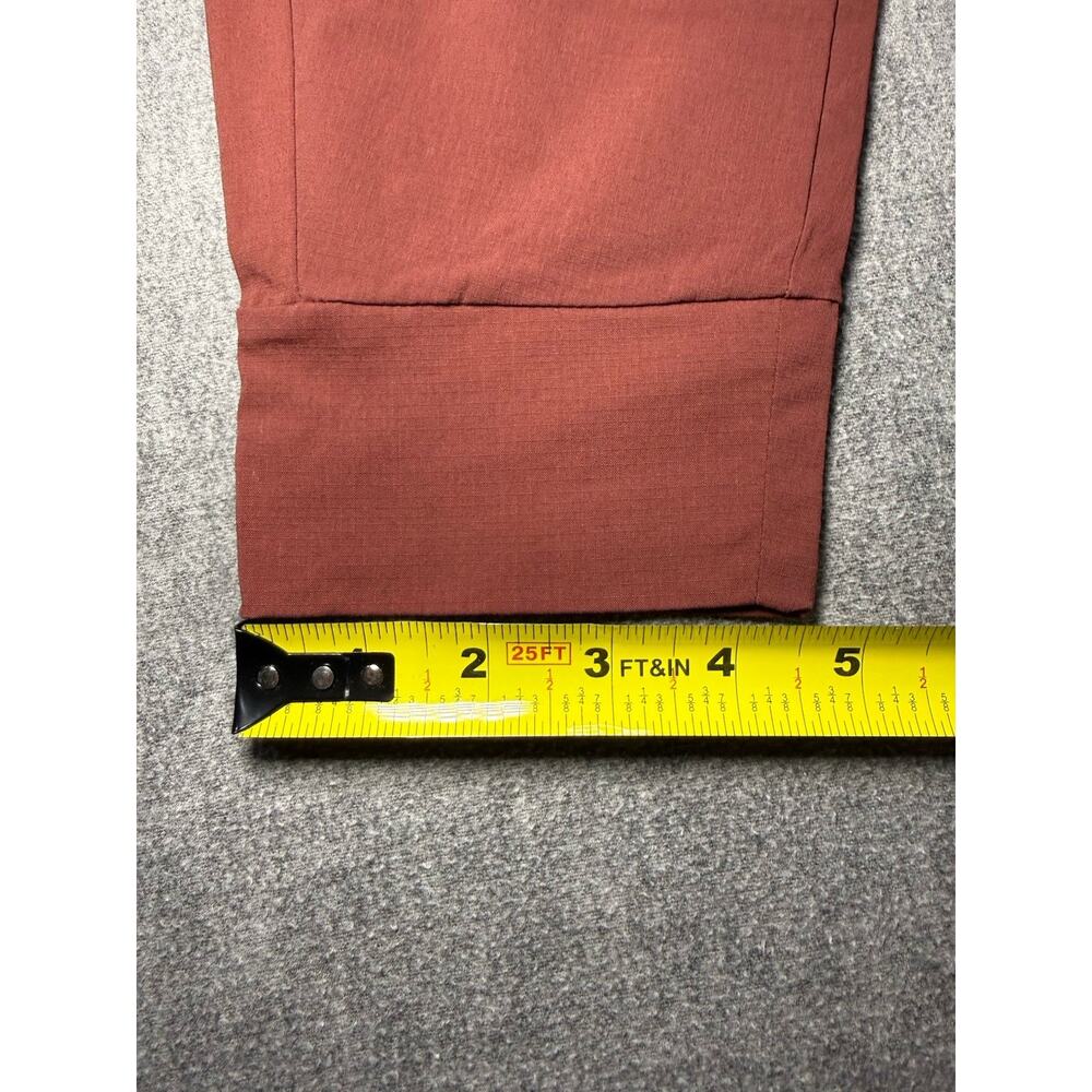 Members Mark Women’s Woven Trek Jogger-Size Medium/Burgundy/Cuffed Pants - Picture 2 of 13